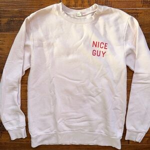 Sewing Down South NICE GUY sweatshirt, small